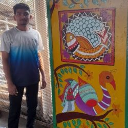 Byculla Station Wall Painting
